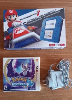 Nintendo 2ds | Edición Mario Kart 7 + Pokémon Luna