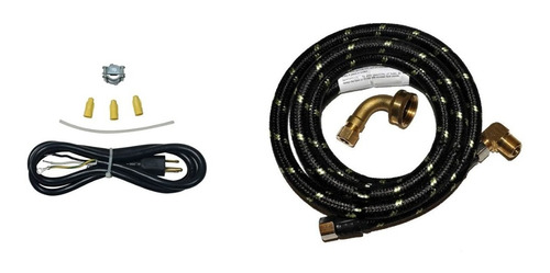 Kit Instalacion Lavaplatos Whirlpool Cable Manguera Conector