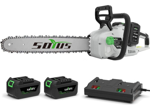 Soyus 40v 16-inch Brushless Cordless Chainsaw With Battery .