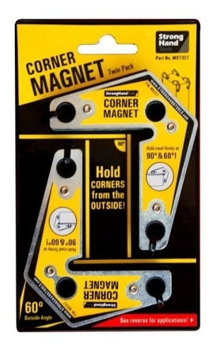 Escuadra Magnetica Esquinera Mst327 Stronghand Usa