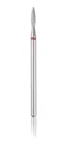 Comprar Fresa Flama Diamantada Roja Para Manicura Rusa 0.23