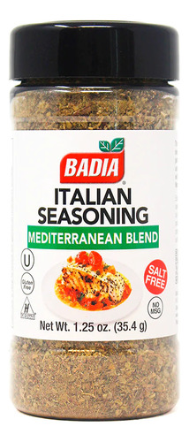 Sazonador Italiano Italian Seasonin 35.4 Gr Badia Sin Gluten