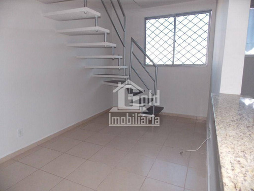 Cobertura Com 2 Dormitórios, 124 M² - Venda Por R$ 320.000,00 Ou Aluguel Por R$ 900,00/mês - Jardim Palma Travassos - Ribeirão Preto/sp - Co0001