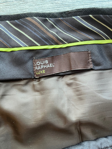 Pantalon Negro De Hombre Louis Raphael (Usado)