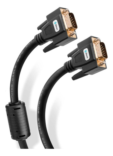Cable Vga 3.6m Conectores Dorados Steren Mod. 507-072