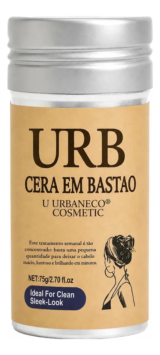 Urban Eco Cera Bastão Modeladora Cabelo Wax 75g — miniatura 2