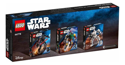 Set Lego Star Wars Pack De 3 Mecas Mod. 66778 432pzs Orign C 432