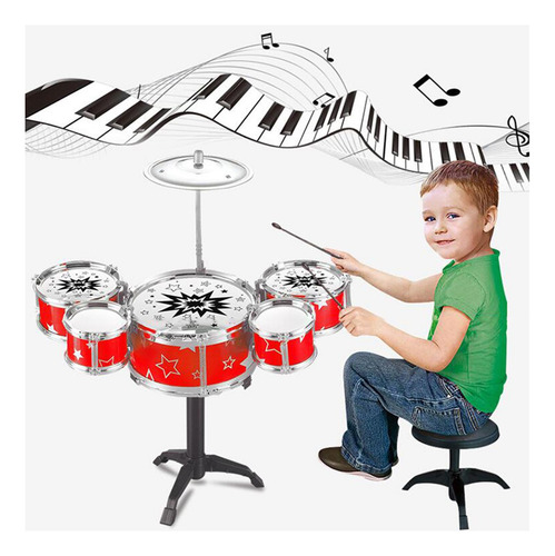 Juego De Batería De Jazz Para Niños, Mini Batería, Juego