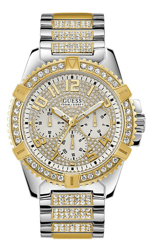 Reloj Hombre Guess W0799g4 Plateado/dorado
