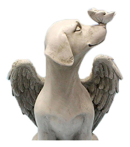 Perro Estatua Lápida Marcador Tribute Figurita Escultura