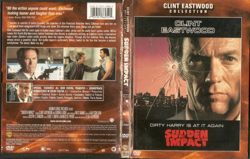Dvd Usa Dirty Harry Sucio Sudden Impact Impacto Fulminante 