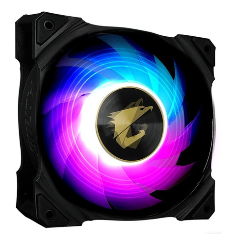 Imagen 3 de 5 de Cooler Gabinete Aorus Argb 120mm 1700rpm