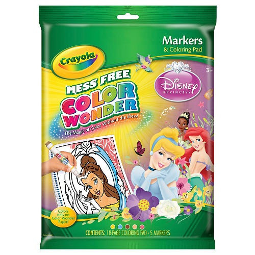 Crayola Colores Wonder Marcadores Y Colorear Pad - Disney Pr