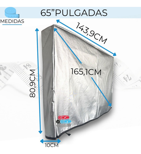 Funda Para Pantalla 65 Pulgadas, Anti Polvo, Impermeable