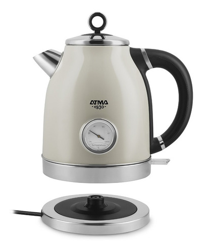Atma Pava Electrica Hervidora 1.7l Vintage Beige Peatp21vcp