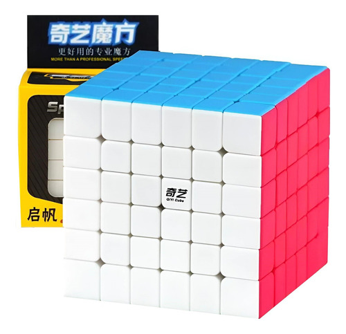 Cubo Qiyi 6x6 Qifan Versión 2 Profesional Color De La Estructura Stickerless