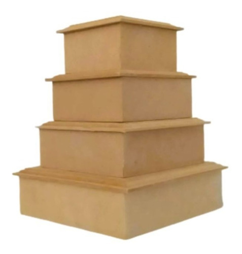 10 Caja Tapa Con Moldura Souvenirs 12x18x4