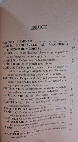 El Principe - Nicolas Maquiavelo - Gradifco