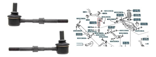 Bieletas Traseras Toyota Rav4 2.4 2006-2014 48830-42020