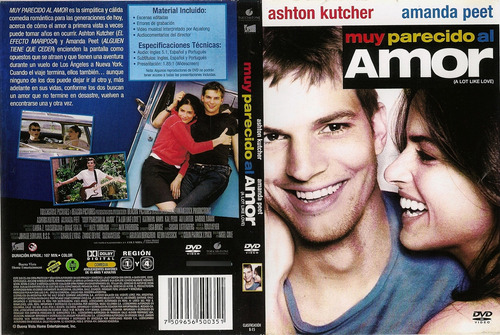Muy Parecido Al Amor ( A Lot Like Love) Amanda Peet - Dvd