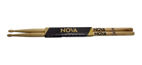 Baqueta Nova By Vic Firth 5a Hickory Ponta Madeira Par