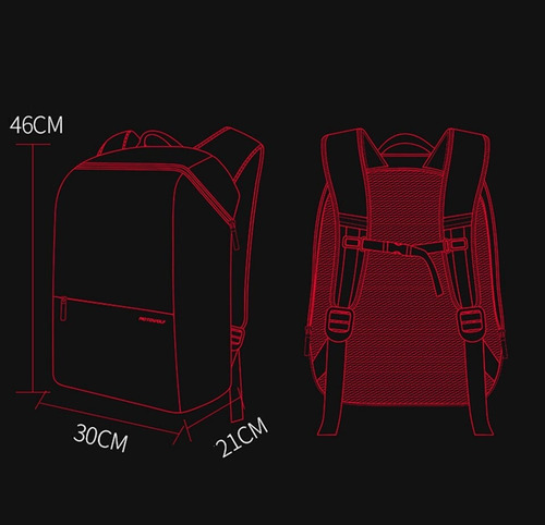 Imagen 6 de 10 de Mochila Casco Motociclista Impermeable Reflejante 29 Litros
