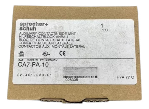 Sprecher+schuh Ca7-pa (caja No Original)