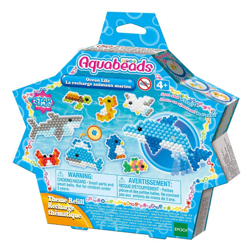 Aquabeads Brinquedo Refil Ocean Life Epoch 31769