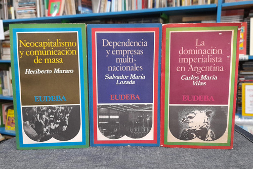 Premio Ensayo Scalabrini Ortiz (3 Libros) - Eudeba