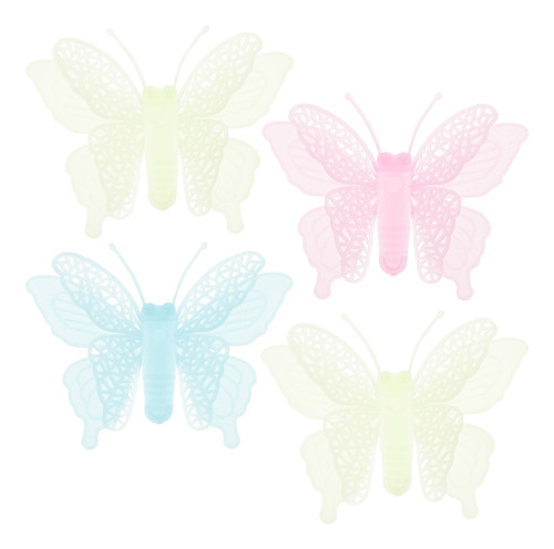 Adhesivos De Pared Para Niños Con Forma De Mariposa Brillant