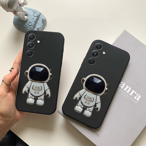 Funda Fina For Samsung Galaxy M14 5g Con Astronauta Stent