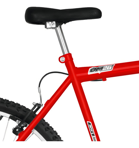 Bicicleta Aro 26 Ultra Bikes Bicolor Masculina Sem Marcha Cor Vermelho 1