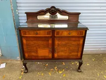 Comprar Antiguo Aparador Vajillero Chippendale Tallado Excelente