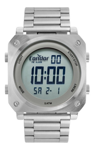 Relógio Condor Masculino Quadrado Digital Cofo018aa/3k 