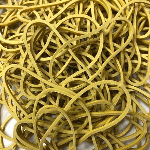 Kit 600un Elastico Liguinha Para Dinheiro - Amarelo