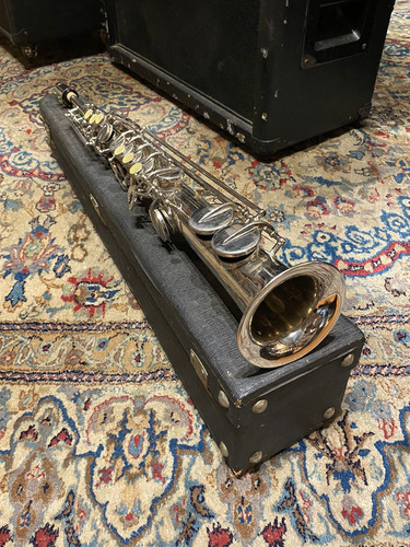 Saxofone Soprano Weril Rex Prateado - Usado