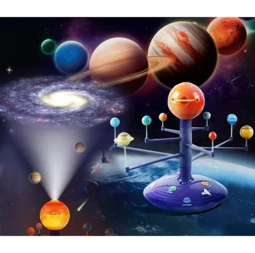 Proyector Planetario sistema solar con sonido Science Can - Juguetería  Cadaques Kids