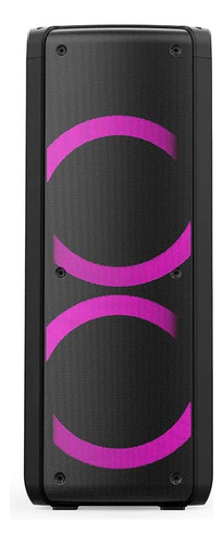 Alto-falante Bluetooth Portátil C/ Led Pulse Sp504- 600w Rms Cor Preto