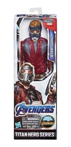 Muñeco Avengers Star Lord 30cm Titan Hero Hasbro 