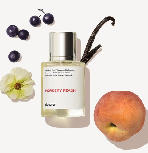 Perfume De Dossier Para Mujer Powdery Peach Volumen De La Unidad 50 Ml