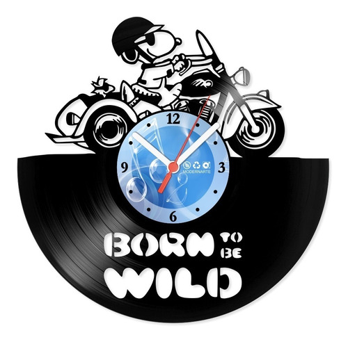 Relógio De Parede Disco Vinil Born To Be Wild - Vdi-287