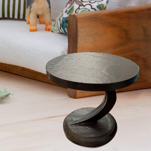 Mesa De Té Para Casa De Muñecas A Escala 1/12, Mini Mesa B