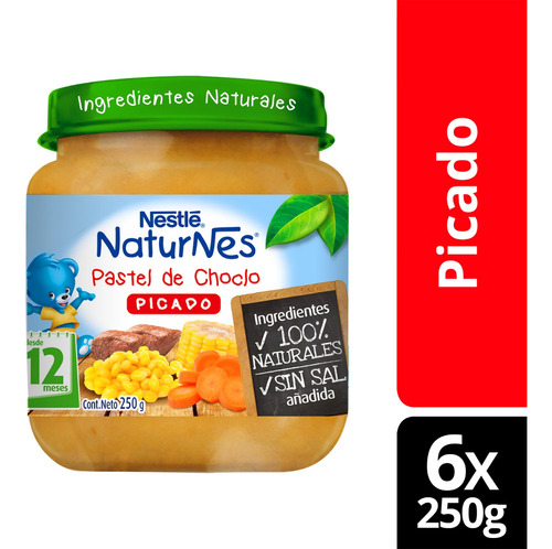 Picado Nestlé® Naturnes® Pastel De Choclo 250g Pack X6