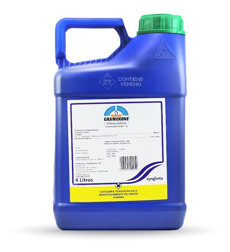 Imagen 1 de 1 de Gramoxone Herbicida De Uso Agricola X 4 Litros
