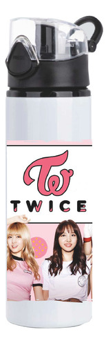 Botella Agua,  Twice, Grupo Musical, Kpop, Korea Pop  750ml