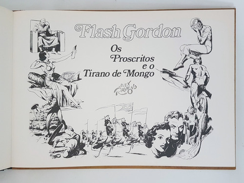 Hq Flash Gordon Os Proscritos E O Tirano Reprint 1979 Ebal (Usado)