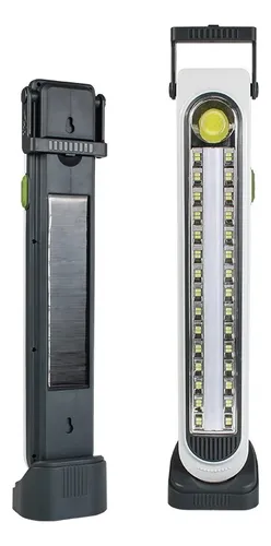 Lampara De Emergencia Solar Led Duo Color Recargable 45 Led