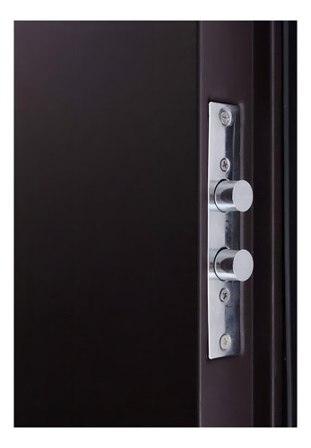 XE Seguridad puerta de seguridad XE Quatro Con Fijo S5 130-213 apertura izquierda 100% acero color chocolate