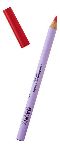 Lápis De Boca Cor Vermelho - Bauny