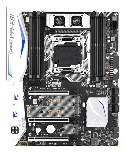 Placa Base Xeon Ports V3/v4 Ddr4 Gaming X99-e8i Intel
